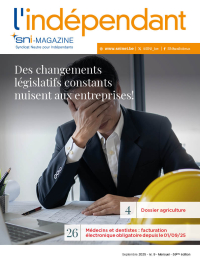 L'indépendant de septembre 2025