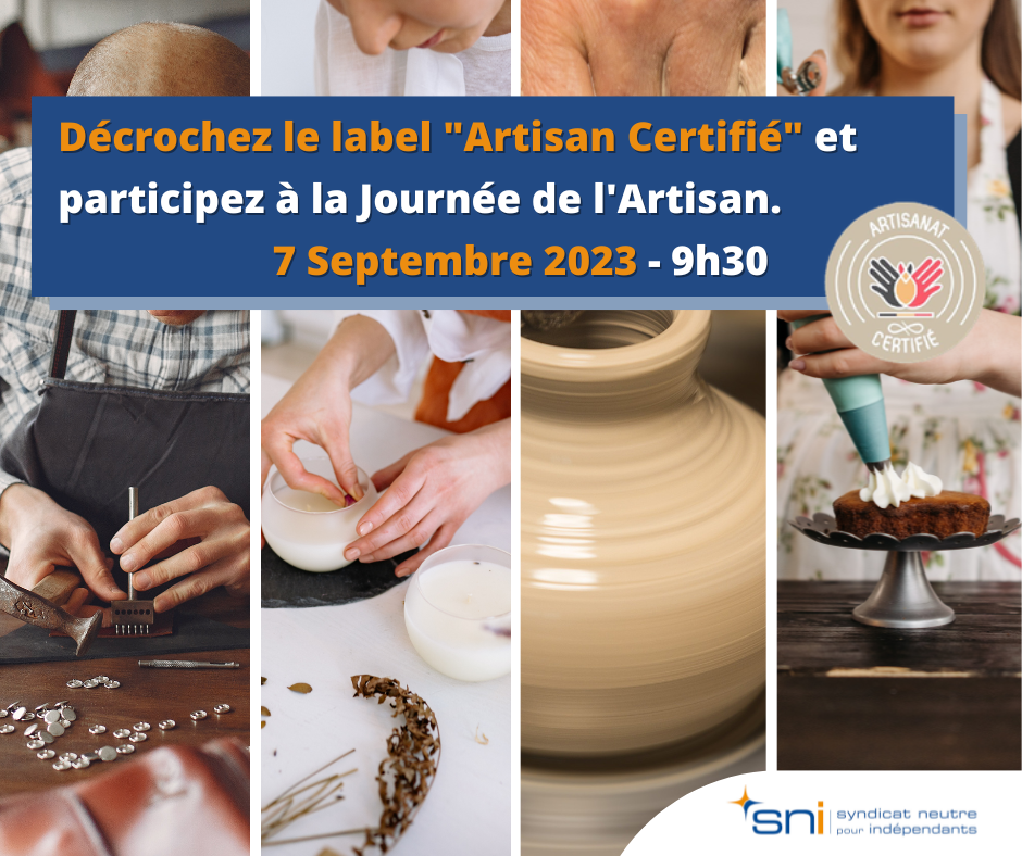 Séance d’information en ligne sur le label « Artisanat Certifié » et la « Journée de l’Artisan 2023 »
