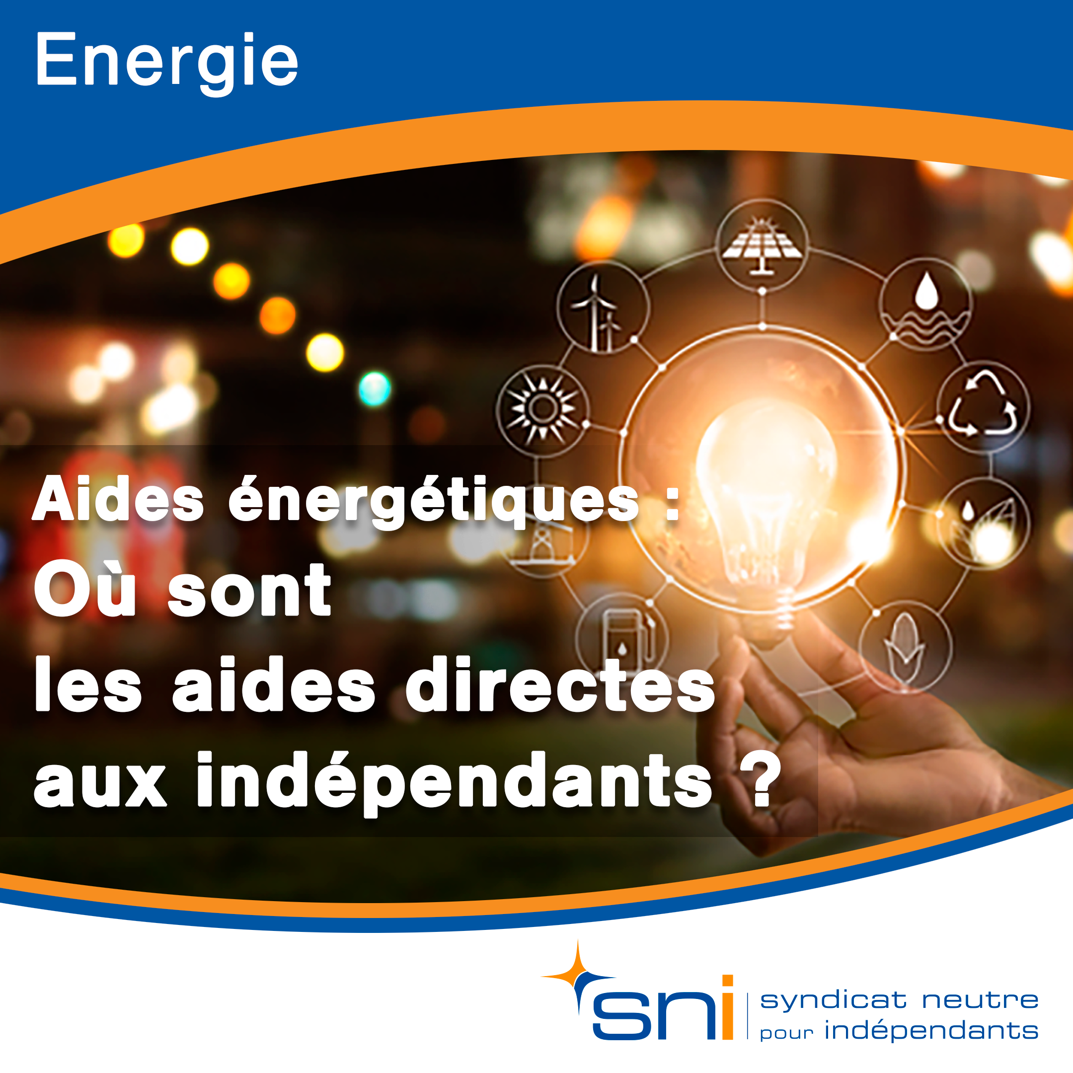 Aides &eacute;nerg&eacute;tiques : o&ugrave; sont les aides directes aux ind&eacute;pendants ?